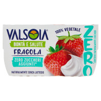Valsoia Bontà e Salute Fragola Zero Zuccheri Aggiunti* 2 x 125 g