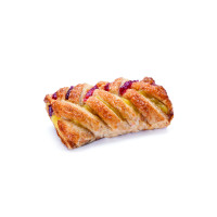 Treccina di Sfoglia con Crema all'Amarena