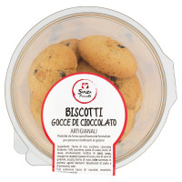 Senza Peccato Biscotti Gocce di Cioccolato Artigianali 250 g