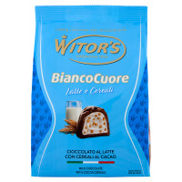 Witor's BiancoCuore Latte e Cereali Cioccolato al Latte con Cereali al Cacao 200 g