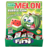 Fini Watermelon Bubble Gum Fizzy 200 pz