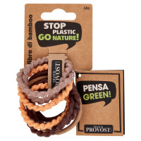 Franck Provost fibre di bamboo Elastici per capelli 10 pz