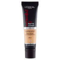 L'Oréal Paris Fondotinta Infaillible 32H Matte Cover, 310 Warm Undertone, 30 ml