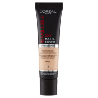 L'Oréal Paris Fondotinta Infaillible Matte Cover, Finish Matte, 130 Neutral Undertone, 30 ml