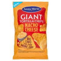 Santa Maria Giant Tortilla Chips Nacho Cheese 160 g