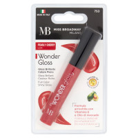 Miss Broadway Wonder Gloss Gloss Brillante Colore Pieno Pearly Cherry n.04 7 ml