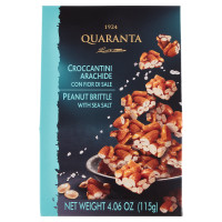 Quaranta Croccantini Arachide con Fior di Sale 115 g