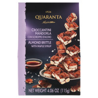 Quaranta Croccantini Mandorla con Sciroppo d'Acero 115 g