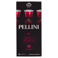 Pellini Miscela Vivace Compatibili Nespresso* 10 Capsule 55 g