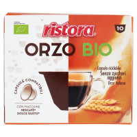 ristora Orzo Bio Capsule Compatibili con Macchine Nescafè Dolce Gusto 10 x 3 g