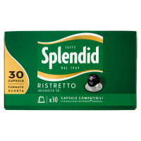 Splendid Ristretto 12 - 30 Capsule Caffè Compatibili con Macchine Nespresso*® Original 156g