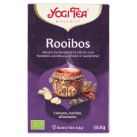 Yogi Tea Rooibos Bio infuso ayurvedico di spezie con rooibos, cannella e chiodi di garofano - 30,6 g