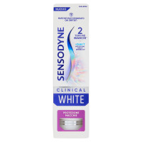 Sensodyne Clinical White Protezione Macchie,Dentifricio Effetto Sbiancante per Denti Sensibili,75 ml
