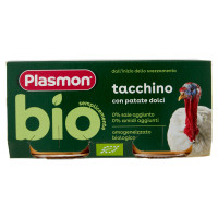 Plasmon semplicemente bio tacchino con patate dolci 2 x 80 g
