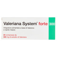 Valeriana System forte 300 20 compresse 16 g