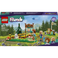 LEGO Friends 42622 Tiro con l'Arco al Campo Avventure, Giochi Sportivi per Bambini 6+ con Frecce Giocattolo e 2 Mini Bamboline