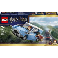 LEGO Harry Potter 76424 Ford Anglia Volante, Modellino di Macchina Giocattolo da Costruire, Giochi Bambini 7+ con Minifigure