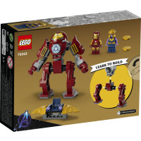 LEGO Marvel 76263 Iron Man Hulkbuster vs. Thanos, Gioco per Bambini 4+ Anni, Action Figure con Aereo Giocattolo e 2 Minifigure