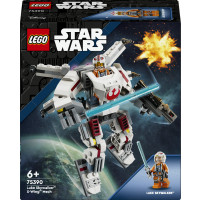 LEGO Star Wars 75390 Mech X-Wing di Luke Skywalker, Veicolo Robot Giocattolo, Giochi Bambini 6+, Piccolo Regalo da Collezione