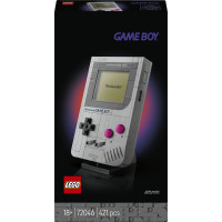 LEGO Super Mario 72046 Game Boy, Kit di Modellismo per Adulti Nintendo con 2 Cartucce e Stand, Regalo per Fan dei Videogiochi