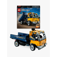 LEGO Technic 42147 Camion Ribaltabile, Set 2 in 1 con Camioncino ed Escavatore Giocattolo, Giochi per Bambini 7+, Idee Regalo