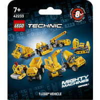 LEGO Technic 42233 Macchine Potenti, Scatole a Sorpresa con 1 di 8 Giocattoli Casuali da Collezione, Regali per Bambini da 7+