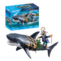 Playmobil Pirata e squalo gigante