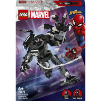 LEGO | Marvel 76276 Mech di Venom vs. Miles Morales, Giocattolo Action Figure per Bambini 6+ Anni con Minifigure di Spider-Man