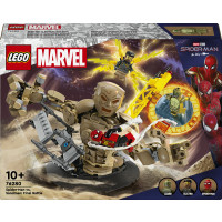 LEGO | Marvel 76280 Spider-Man vs. Uomo Sabbia: Battaglia Finale con Minifigure dei Cattivi, Gioco per Bambini 10+, Idea Regalo