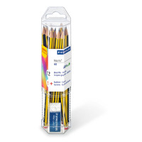 Staedtler 12 Matite Noris HB con Gomma
