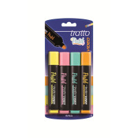 Tratto Video Pastel 4 pz Colori assortito