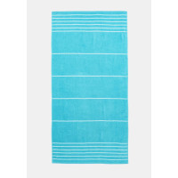TEX HOME Telo mare spugna turchese
