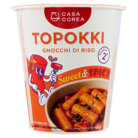 Casa Corea Topokki Gnocchi di Riso Sweet & Spicy 115 g