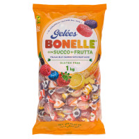 Bonelle Gelées con Succo di Frutta Arancia, Limone, Fragola, Mora 1 kg
