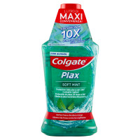Colgate collutorio Plax Soft Mint con antibatterico 2x500 ml
