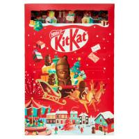 KITKAT Calendario Avvento 2026 Personaggi e Palline di Cioccolato al Latte ripieno con Wafer 208g