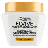 Elvive Olio Straordinario Maschera Cocco Nutrimento Ultra-Leggero 300 ml