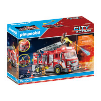 Playmobil City Action Fire Truck with Flashing Lights