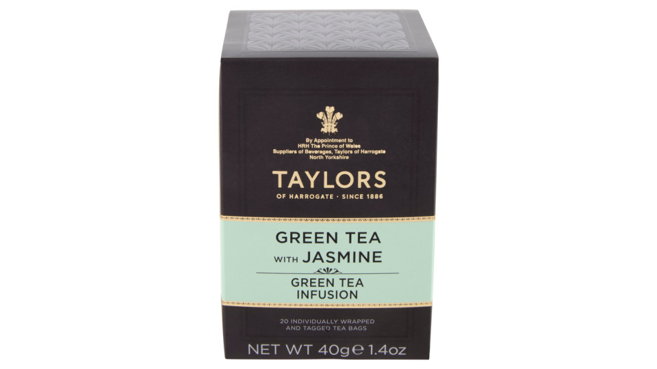 Taylors of Harrogate, Green Tea with Jasmine 20 filtri