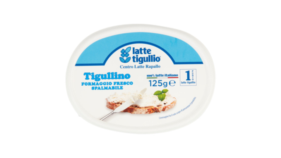 latte tigullio Tigullino Formaggio Fresco Spalmabile da tavola