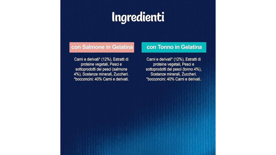 Felix Le Ghiottonerie, Cibo per Gatti, Selezioni con Pesci in Gelatina, con Salmone e con Tonno - 4 buste da 100 g [400 g]
