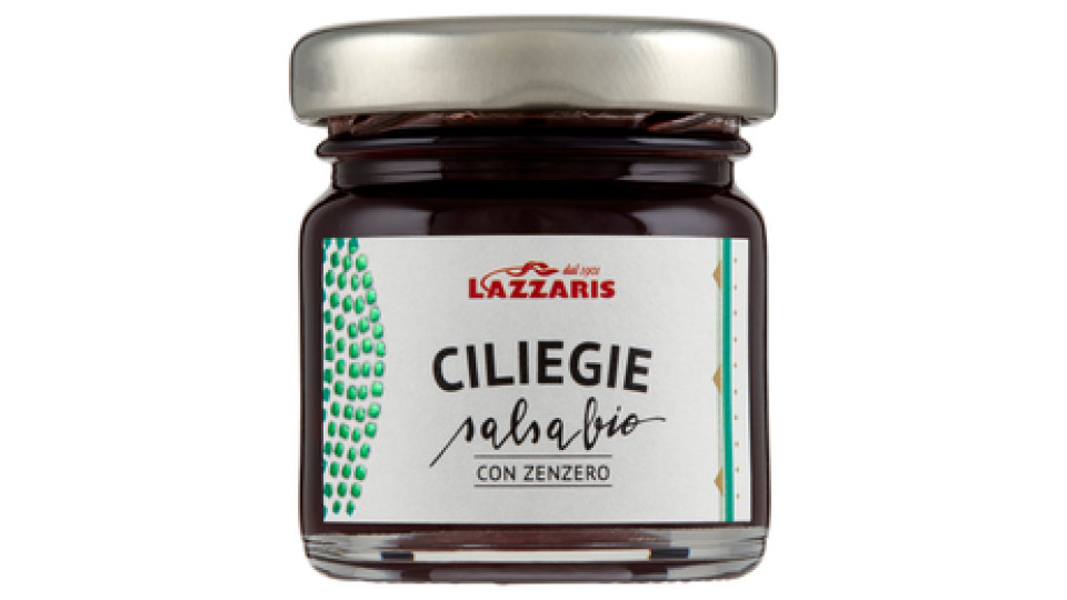 Salsa Bio Ciliegie e Zenzero