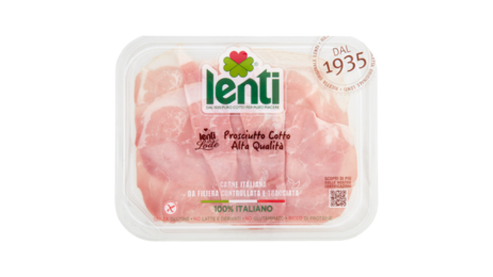 &lode Prosciutto Cotto Alta Qualità 100% Carne Italiana 0,120 Kg