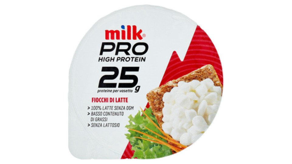 Milk Pro High Protein 25g Fiocchi di Latte 210 g