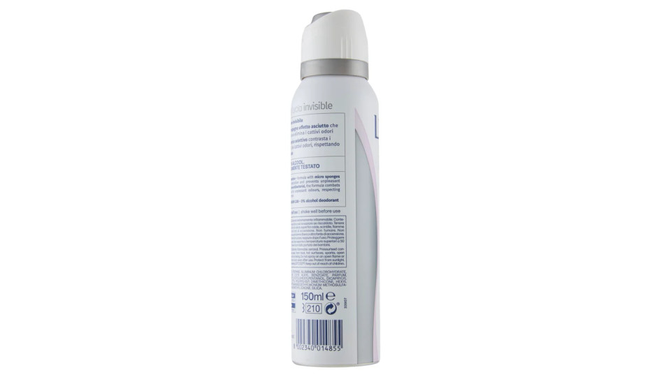 Lycia, Invisible Fast Dry deodorante spray