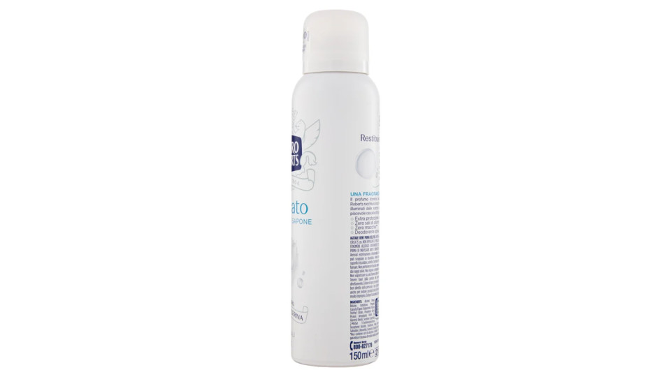 Neutro Roberts, Delicato profumo di sapone deodorante spray