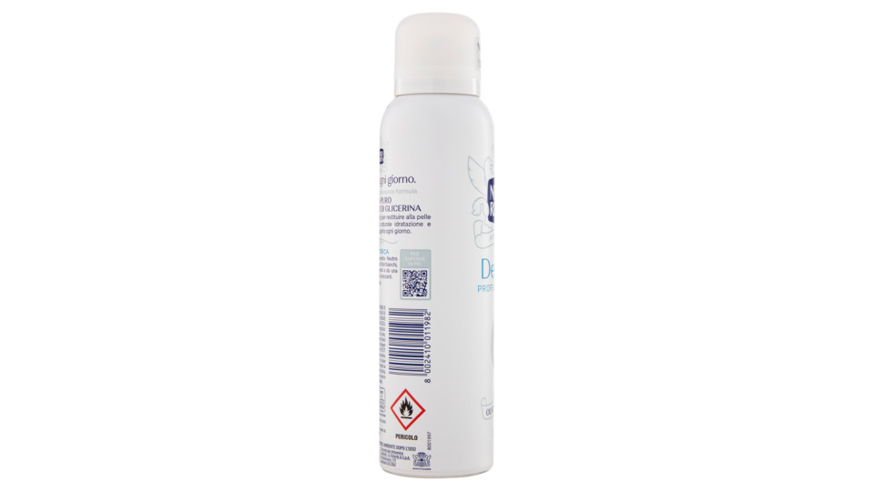 Neutro Roberts, Delicato profumo di sapone deodorante spray