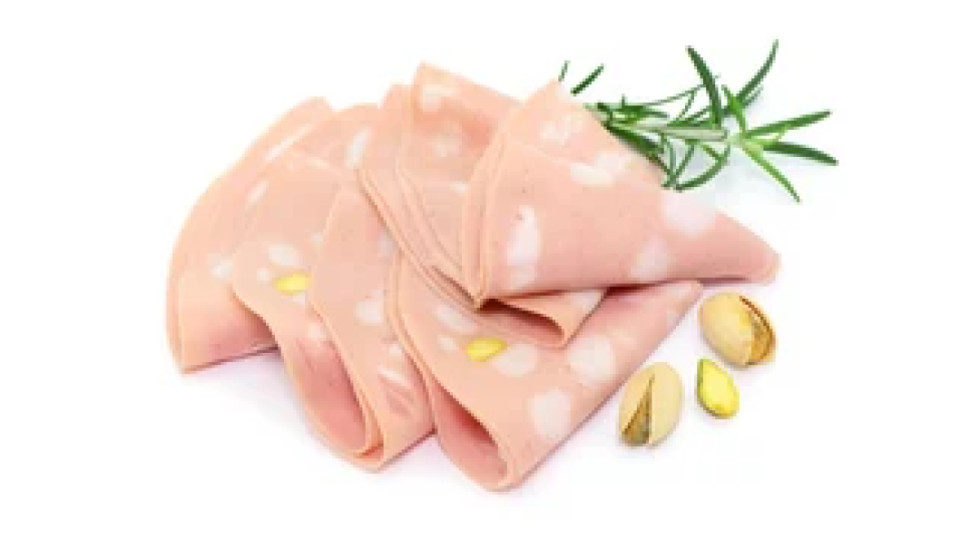 Mortadella con pistacchio da banco