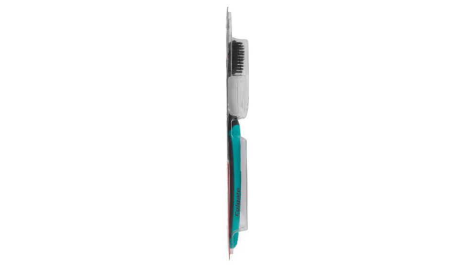 Colgate - Slim Soft, Spazzolino Morbido con Setole al Carbone