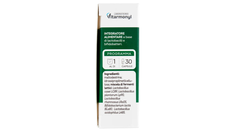 Laboratoires Vitarmonyl, Fermenti Lattici equilibrio flora intestinale 30 capsule